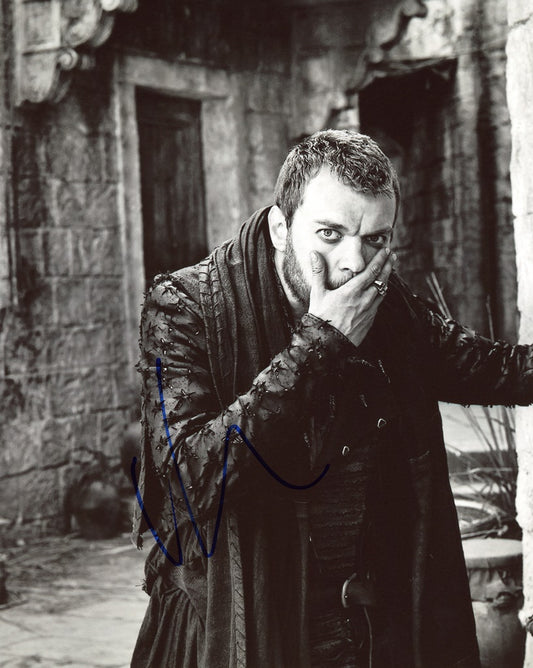 Pilou Asbaek Signed 8x10 Photo - Video Proof