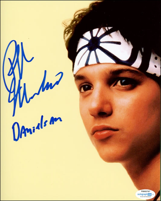 Ralph Macchio Signed 8x10 Photo - Proof