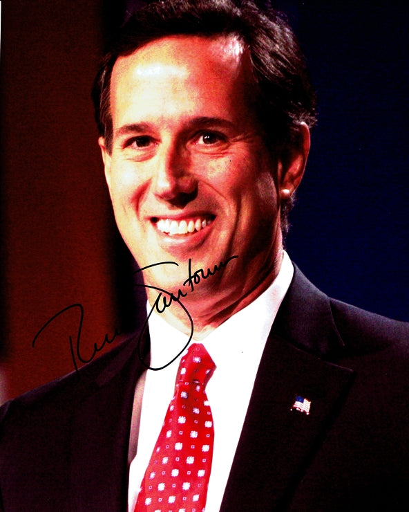 Rick Santorum Signed 8x10 Photo - Video Proof