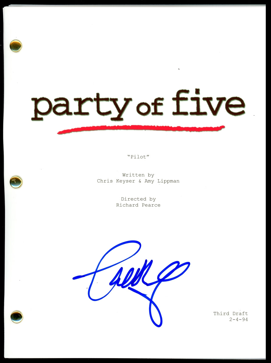 Scott Wolf Signed Script