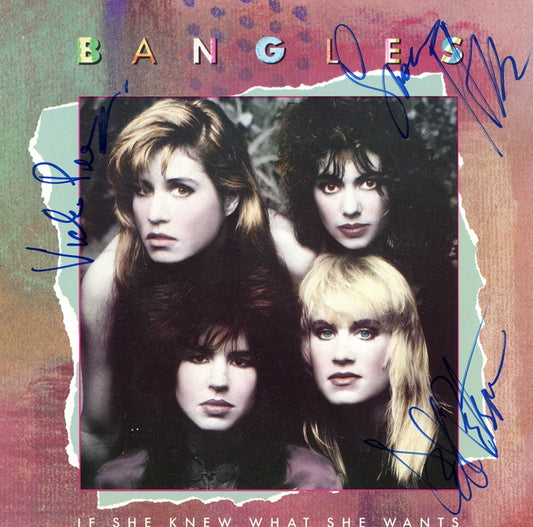 The Bangles Signed 45 Sleeve