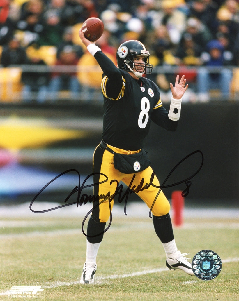 Tommy Maddox autographed Pittsburgh Steelers 8x10 photo