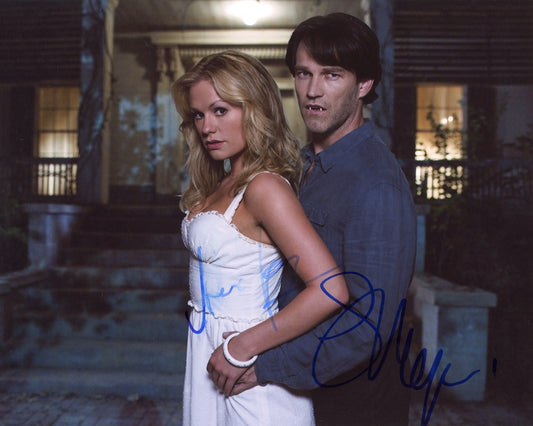 Anna Paquin & Stephen Moyer Signed 8x10 Photo