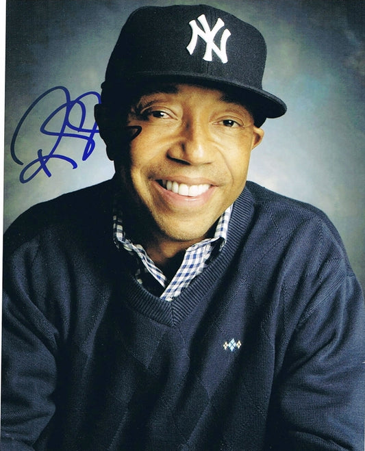 Russell Simmons Signed 8x10 Photo - Video Proof
