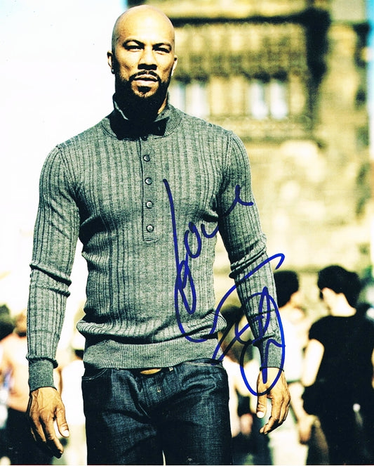 Common Signed 8x10 Photo - Video Proof