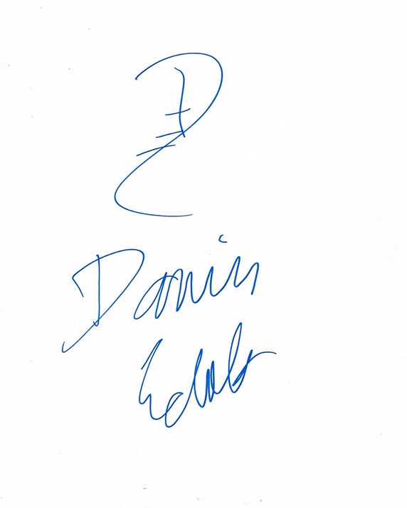 Damien Echols Signed 8x10 Sketch - Proof