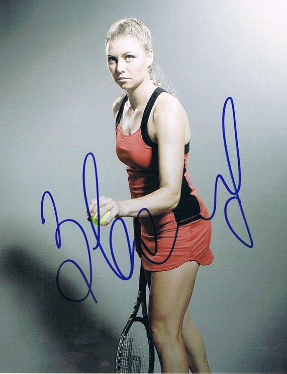 Vera Zvonareva Signed 8x10 Photo - Video Proof