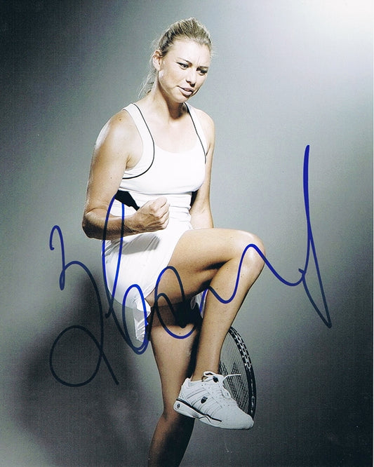 Vera Zvonareva Signed 8x10 Photo - Video Proof