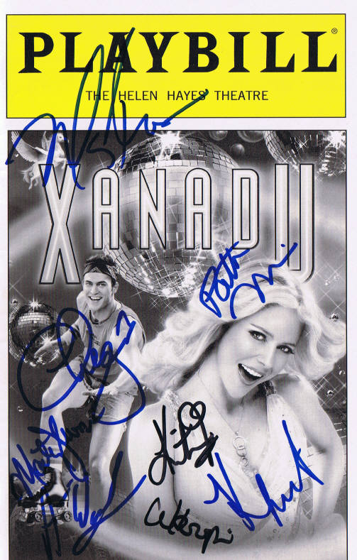 Xanadu Signed Playbill