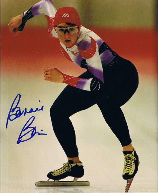 Bonnie Blair Signed 8x10 Photo