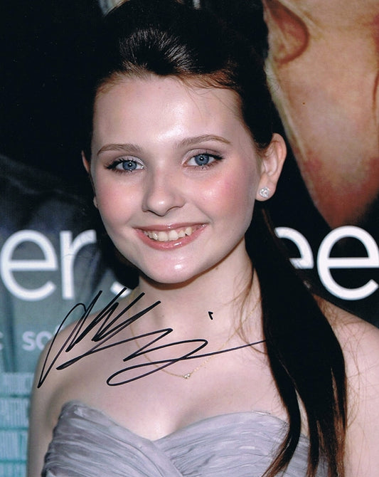 Abigail Breslin Signed 8x10 Photo - Video Proof
