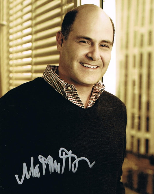 Matthew Weiner Signed 8x10 Photo - Video Proof