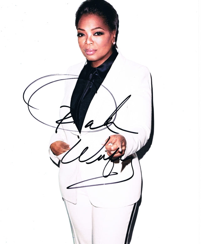 Oprah Winfrey Signed 8x10 Photo - Proof