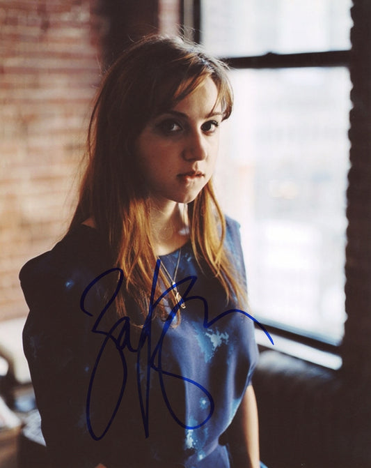 Zoe Kazan Signed 8x10 Photo - Video Proof